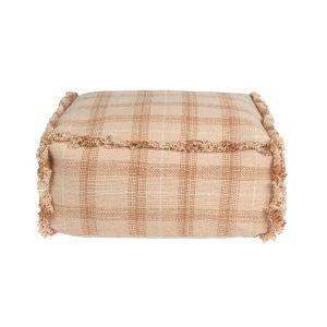 Lorena Canals Poef Handloom Rose